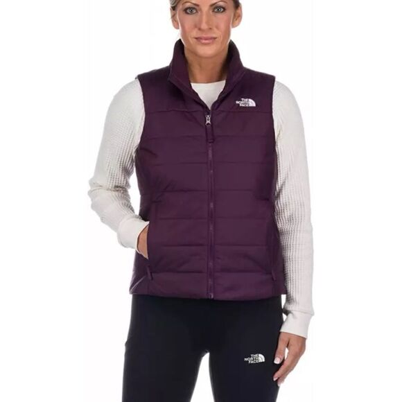 THE NORTH FACE Women's Flare Vest in Blackberry Wine Size L - Picture 1 of 10